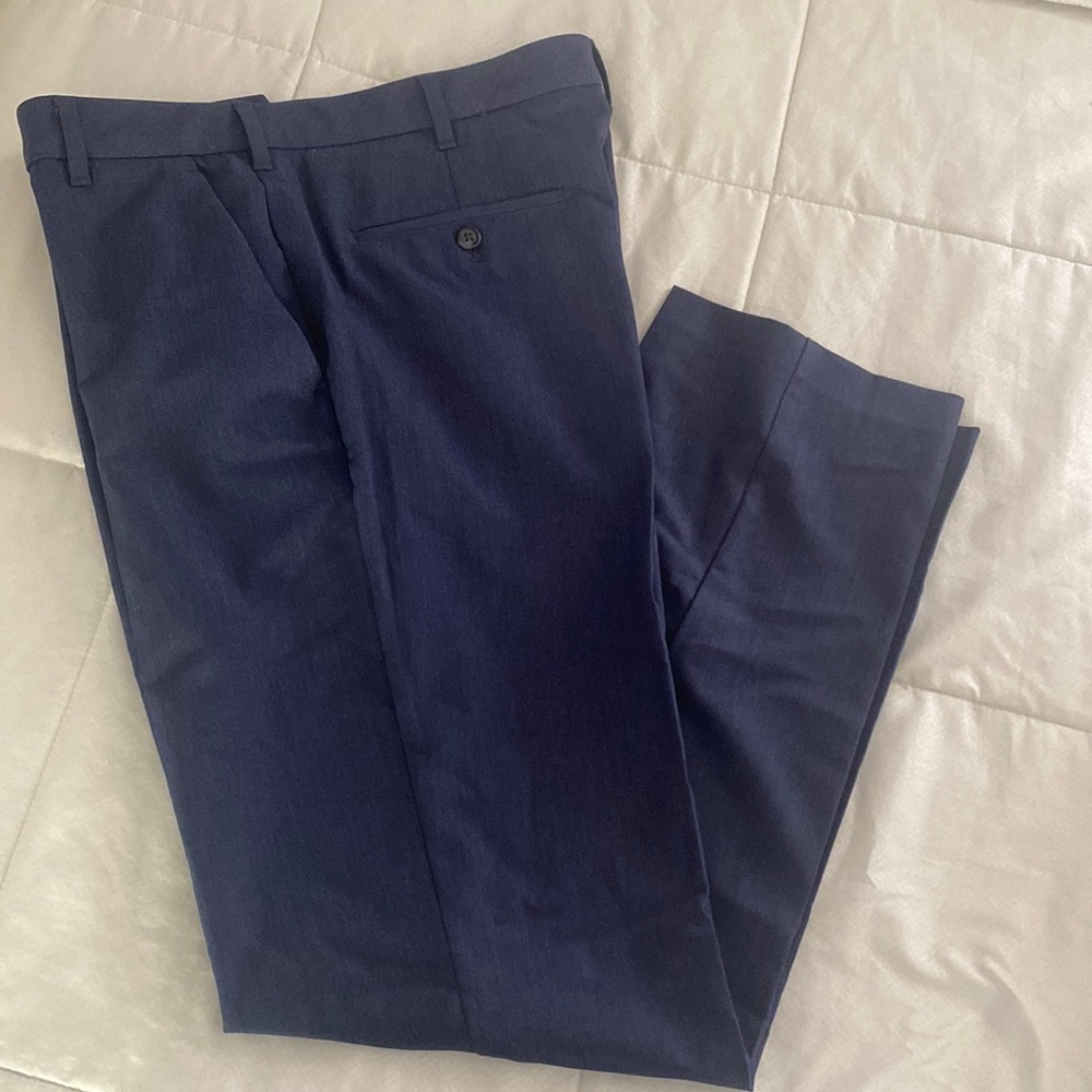 NEW VAN HEUSEN BLUE DRESS PANTS